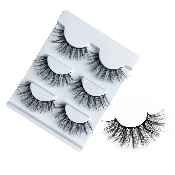 NEW SET OF 3 - 3D LASHES (3 STYLES) - Kyss Lashes