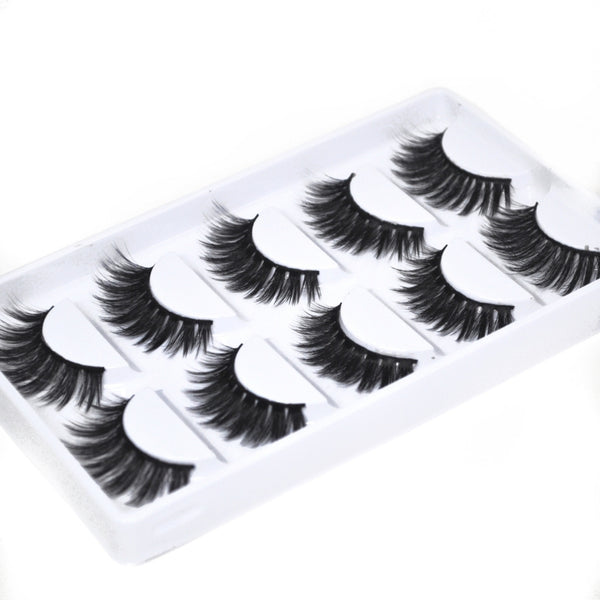 NEW Set Of 5 - 5D Lashes (3 Styles) - Kyss Lashes